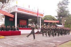 Lực lượng vũ trang tỉnh Khánh Hòa tổ chức ra quân huấn luyện năm 2023