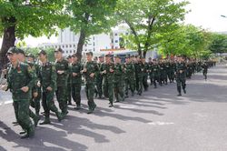 Trường Sĩ quan Thông tin tổ chức lễ ra quân huấn luyện năm 2023