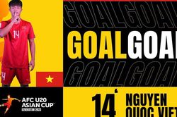 Trang chủ AFC: 'Có tiền đạo đẳng cấp như Quốc Việt, U20 Việt Nam có thể thắng bất cứ đối thủ nào'