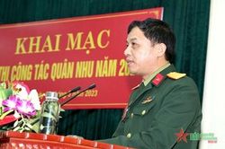 Học viện Chính trị khai mạc Hội thi công tác quân nhu năm 2023