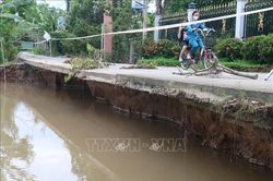 Nhiều điểm sạt lở nghiêm trọng cần xử lý, khắc phục khẩn cấp tại Tiền Giang