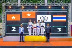 Tuyển jujitsu Việt Nam xếp hạng 4 châu Á