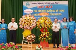 Phụ nữ Đồng Tháp góp phần tích cực xây dựng quê hương ngày càng giàu đẹp