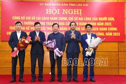Công bố chỉ số cải cách hành chính, chỉ số hài lòng của người dân