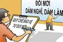 Cần ban hành Nghị định bảo vệ cán bộ dám nghĩ, dám làm