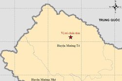 Lai Châu xảy ra động đất mạnh 4,4 độ