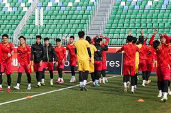 U20 Việt Nam bất ngờ được đổi sân tập, chuẩn bị đấu Qatar