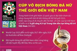 Cúp vô địch Bóng đá nữ thế giới đến Việt Nam