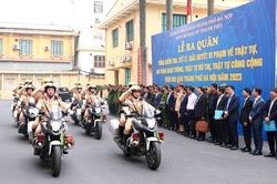 Hà Nội: Xử lý giải quyết vi phạm về trật tự an toàn giao thông, trật tự đô thị, trật tự công cộng theo hình thức 'cuốn chiếu'