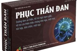 Thực phẩm Phục Thần Đan quảng cáo 'nổ' như thuốc chữa bệnh