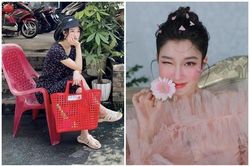 Á hậu Phương Nhi diện đồ bộ, đi dép tổ ong vẫn vạn người mê