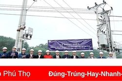Đóng điện đường dây 35KV kết nối mạch vòng trạm 110KV phố Vàng với đường dây 35KV trạm 110KV Ba Khe