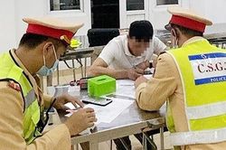 CSGT xử lý tài xế dương tính ma túy và vi phạm nồng độ cồn