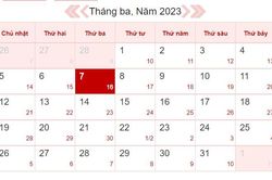 Xem âm lịch ngày 7/3: Thuận lợi khai trương, giao dịch