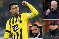 Jude Bellingham gây chú ý với phản ứng Liverpool 7-0 MU