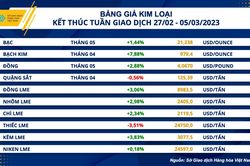 Thị trường hàng hóa hồi phục mạnh mẽ