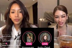 Thí sinh Miss Grand bị bắt livestream bán đồ ăn vặt để được lọt top: Nói 'hội chợ' đâu có sai?