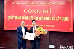 Bổ nhiệm ông Lê Văn Tuấn giữ chức Phó Giám đốc Sở Xây dựng