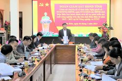 HĐND tỉnh giám sát chuyên đề tại Sở Nông nghiệp và Phát triển nông thôn