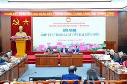 Nhiều góp ý sát thực tế cho dự thảo Luật Đất đai (sửa đổi)