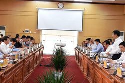 Bộ trưởng Bộ GTVT Nguyễn Văn Thắng làm việc với tỉnh Quảng Ngãi
