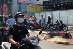 Va chạm với xe tải, cô gái tử vong trên đường đi làm
