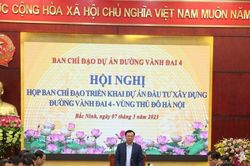 Đẩy nhanh tiến độ triển khai Dự án đường Vành đai 4 - Vùng Thủ đô