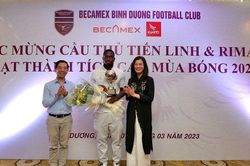 Tiến Linh, Rimario được BTC Quả bóng Vàng Việt Nam tôn vinh