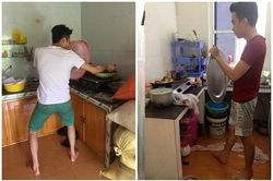 Ngày 8/3 cánh đàn ông 'tay dao tay thớt' phục vụ chị em