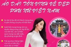 Áo dài tôn vinh vẻ đẹp của người phụ nữ Việt Nam