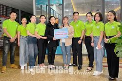 Trên 116 triệu đồng ủng hộ bé La Hoàng Gia Khang