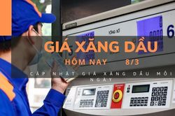 Giá xăng dầu hôm nay 8/3: Dầu Brent bất ngờ mất gần 3 USD/thùng