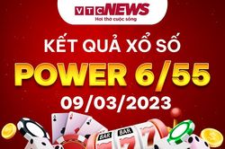 Vietlott Power 6/55 9/3 - Kết quả xổ số Vietlott hôm nay 9/3/2023