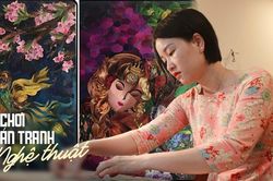 Cô giáo biến giấy báo cũ, tờ rơi, vỏ hộp thành những bức tranh đẹp dến khó tưởng, nhiều người bỏ hàng triệu đồng để mua sưu tầm