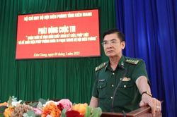 BĐBP Kiên Giang: Phát động Cuộc thi 'Nhận thức về tình hình chấp hành kỷ luật, pháp luật và đề xuất biện pháp phòng ngừa vi phạm trong BĐBP'