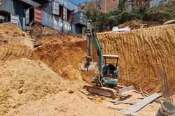 Lâm Đồng: Sập bờ taluy, một thợ xây ở thành phố Đà Lạt tử vong