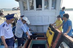 Bà Rịa-Vũng Tàu lập 3 chốt kiểm soát liên ngành IUU kiểm tra tàu cá