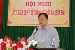 Căn cứ điều chỉnh quy hoạch, kế hoạch sử dụng đất cần cụ thể, tránh tạo kẽ hở