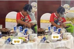 Nhặt tôm thừa sau tiệc cưới, bé trai khiến người lớn rưng rưng: Những đứa trẻ hiểu chuyện luôn thiệt thòi