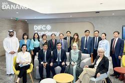 Đoàn công tác thành phố Đà Nẵng thăm, làm việc tại Trung tâm tài chính quốc tế Dubai và Abu Dhabi
