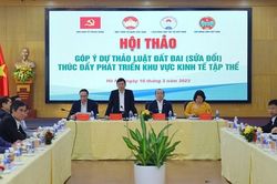 Luật đất đai (sửa đổi) thúc đẩy phát triển khu vực kinh tế tập thể