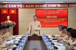 Cảnh sát giao thông hỗ trợ đăng kiểm theo đề nghị của Bộ GTVT