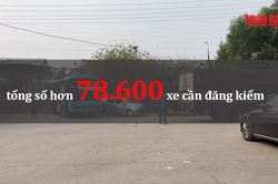 Hà Nội có hơn 78.600 phương tiện cần đăng kiểm trong tháng 3