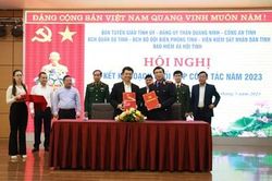 Triển khai công tác phối hợp năm 2023 giữa Ban Tuyên giáo và VKSND tỉnh Quảng Ninh