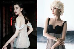 Vẻ đẹp mỏng manh gây tranh cãi của Địch Lệ Nhiệt Ba và Angelababy