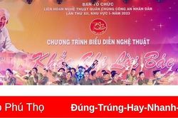 Liên hoan nghệ thuật quần chúng Công an nhân dân công diễn phục vụ nhân dân