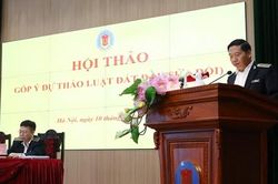 Kiểm toán nhà nước tổ chức hội thảo góp ý dự thảo Luật Đất đai (sửa đổi)