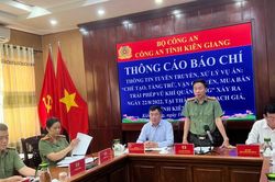 Công an Kiên Giang ngăn chặn vận chuyển vũ khí quân dụng qua đường bưu điện…