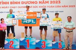 Bình Dương: Phát động Ngày chạy Olympic vì sức khỏe toàn dân