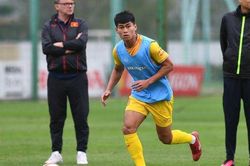 Tân binh U20 tập luyện cùng U23 Việt Nam